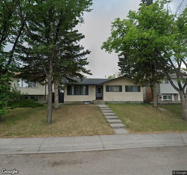 Street view of 5071 Whitestone Way NE, Calgary