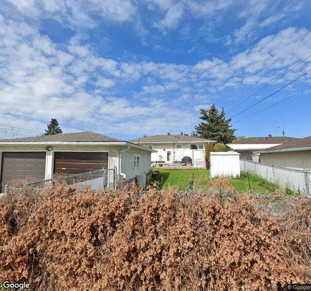 Street view of 13535 67 Street NW, Edmonton