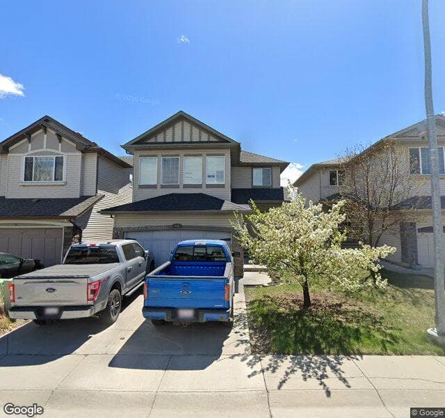 Street view of 107 Brightonstone Common SE, Calgary