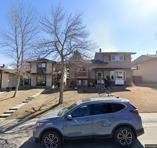 Street view of 8408 Berkley Road NW, Calgary