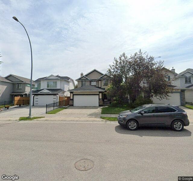 Street view of 18320 Chaparral Street SE, Calgary