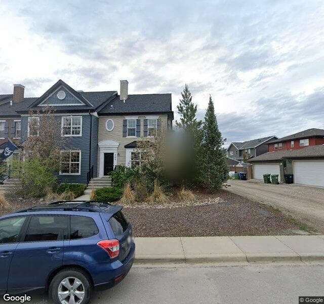 Street view of 264 Chaparral Valley Square SE, Calgary
