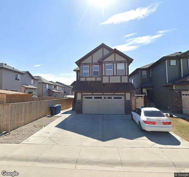 Street view of 93 Skyview Shores Terrace NE, Calgary