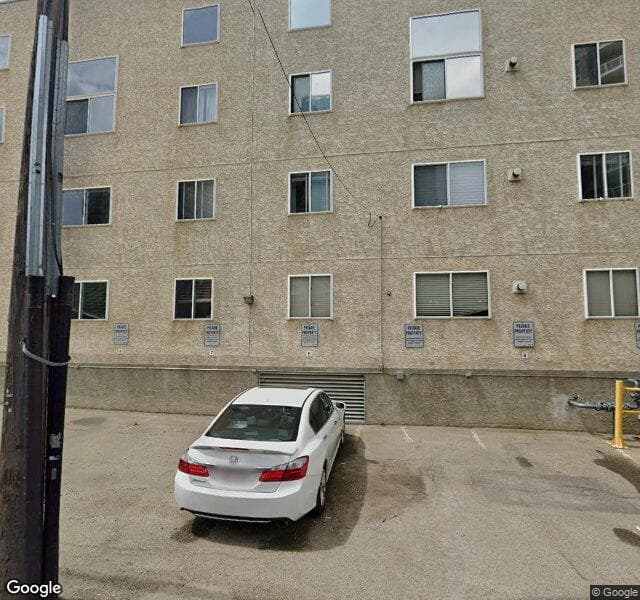 Street view of 35-10331 106 Street NW, Edmonton