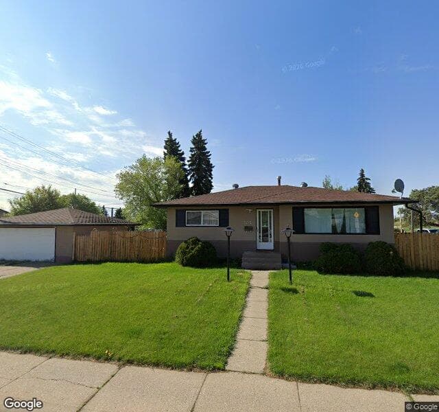 Street view of 5815 136 Avenue NW, Edmonton