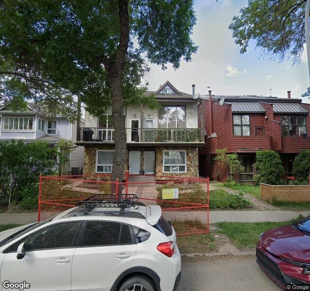 Street view of 10344A 121 Street NW, Edmonton