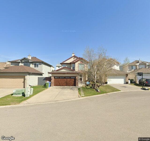 Street view of 262 Coventry Court NE, Calgary