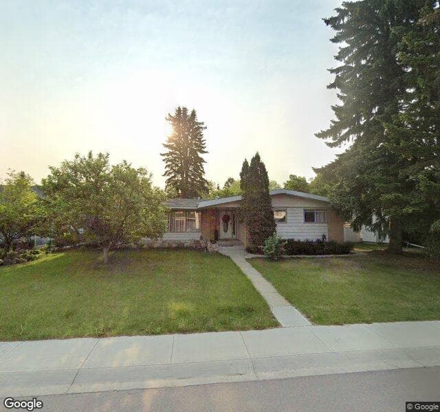 Street view of 6403 132 Street NW, Edmonton