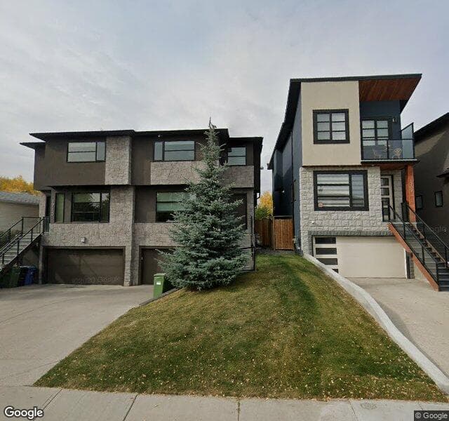 Street view of 1711 27 Street SW, Calgary