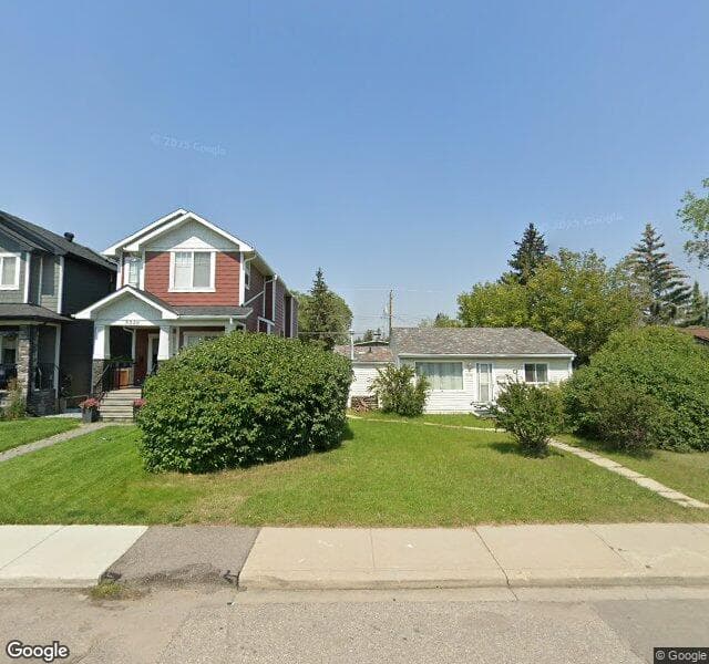 Street view of 8528 47 Avenue NW, Calgary