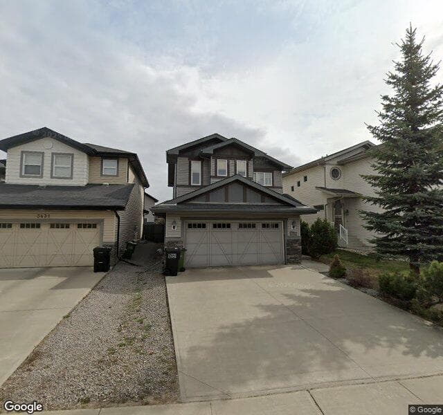 Street view of 3433 Goodridge Link NW, Edmonton
