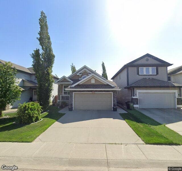Street view of 16723 58 Street NW, Edmonton