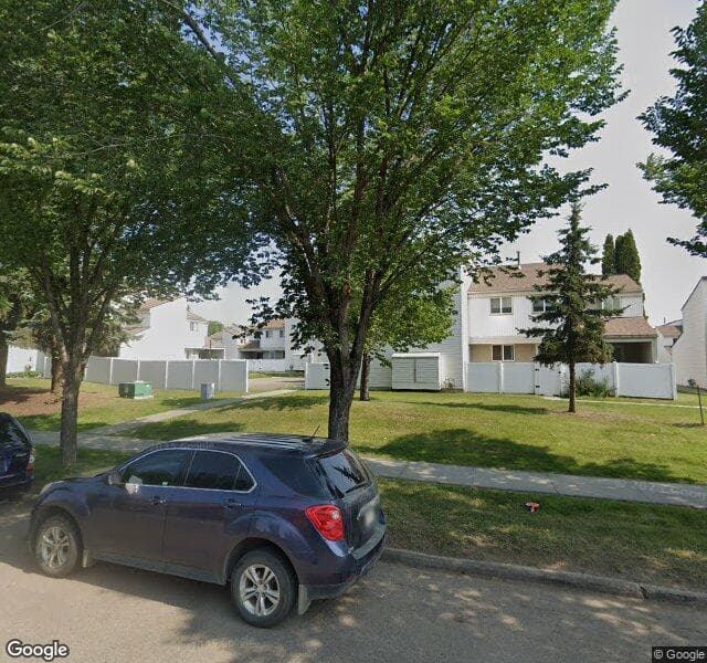 Street view of 54 Woodvale Village NW, Edmonton