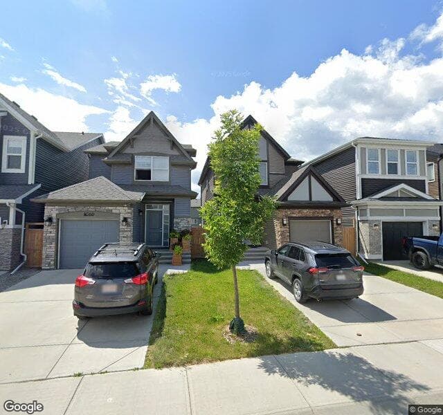 Street view of 556 Belmont Heath SW, Calgary