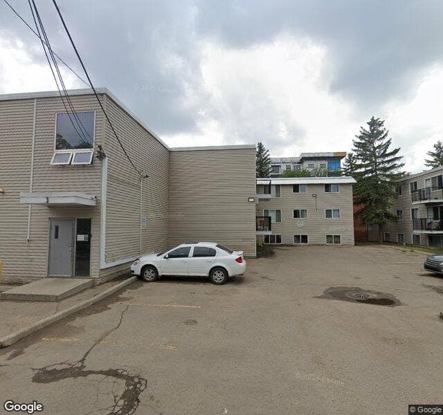 Street view of 106-10305 116 Street NW, Edmonton
