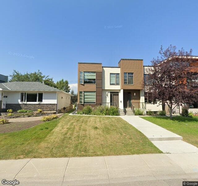 Street view of 2412 28 Avenue SW, Calgary