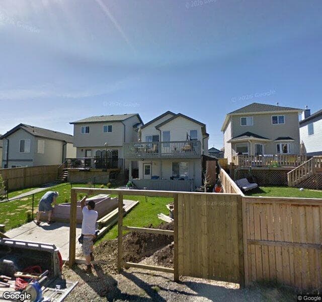 Street view of 92 Everstone Rise SW, Calgary