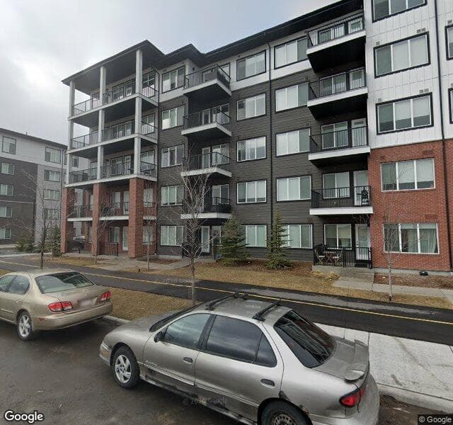Street view of 2418-395 Skyview Parkway NE, Calgary