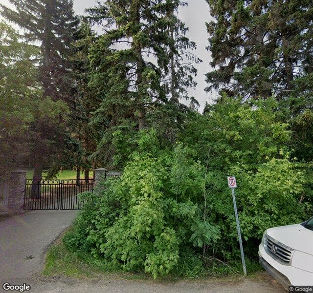 Street view of 15625 Whitemud Road NW, Edmonton