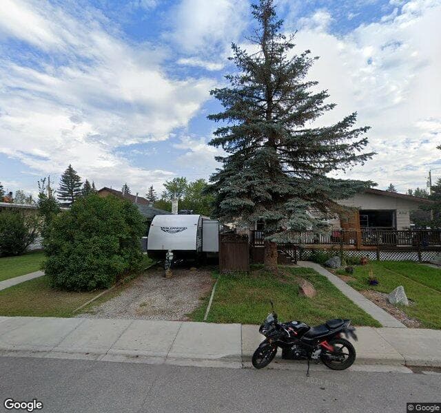 Street view of 8106 47 Avenue NW, Calgary