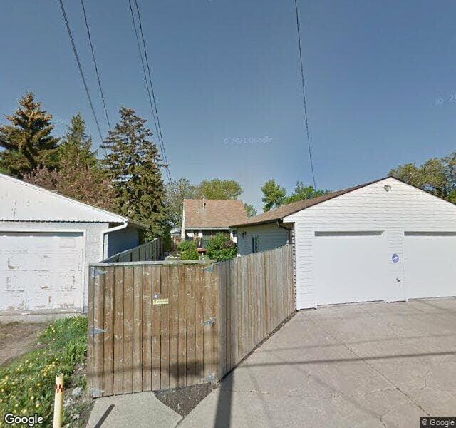 Street view of 12211 107 Street NW, Edmonton
