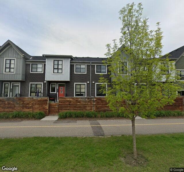 Street view of 5104-100 Walgrove Court SE, Calgary