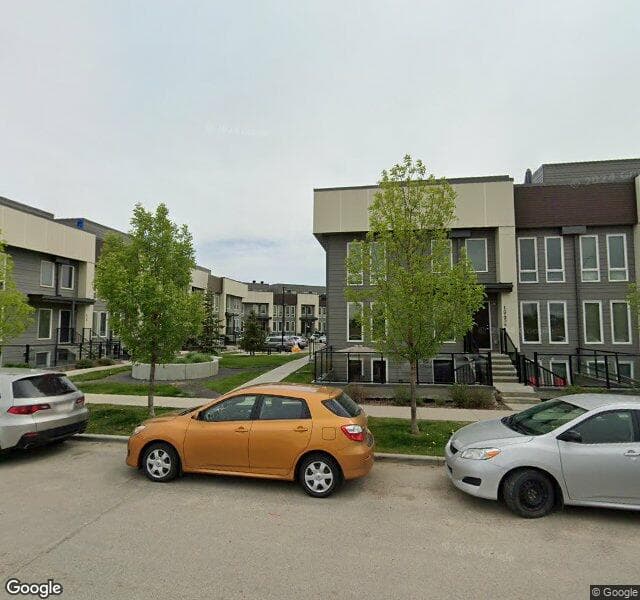 Street view of 312-19500 37 Street SE, Calgary