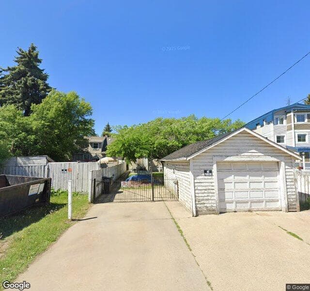 Street view of 11325 101 Street NW, Edmonton