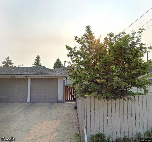 Street view of 5712 113B Street NW, Edmonton