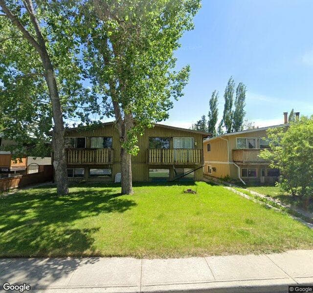 Street view of 7343 36 Avenue NW, Calgary