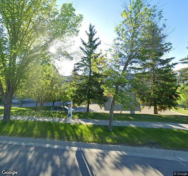 Street view of 306-7239 Sierra Morena Boulevard SW, Calgary