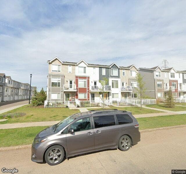 Street view of 6-215 Saddleback Road NW, Edmonton