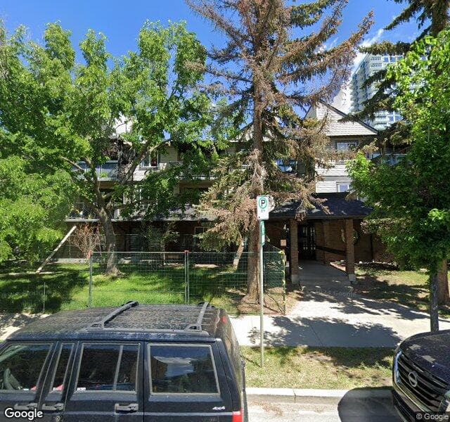 Street view of 1602 11 Avenue SW, Calgary