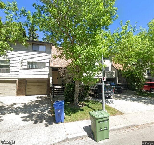 Street view of 3302 50 Street NW, Calgary
