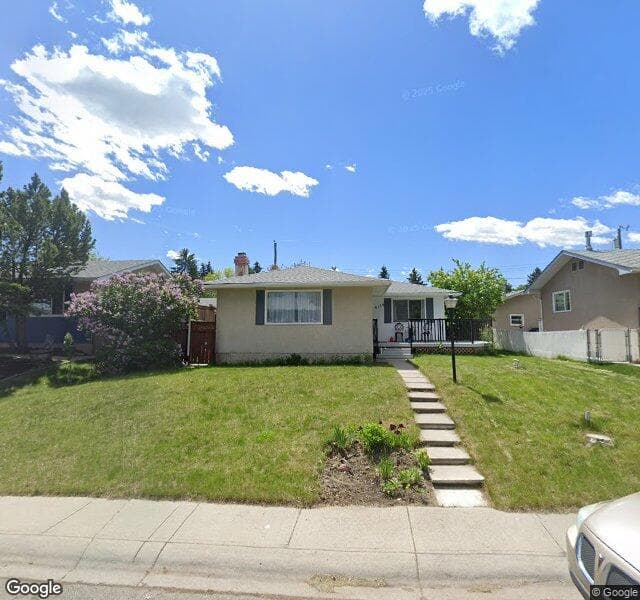 Street view of 6119 Blackthorn Crescent NE, Calgary