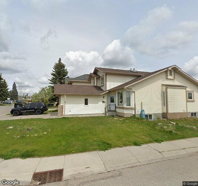 Street view of 42 Sunvista Crescent SE, Calgary