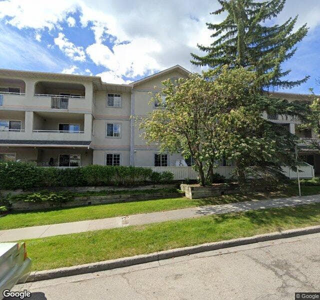 Street view of 105-1733 27 Avenue SW, Calgary