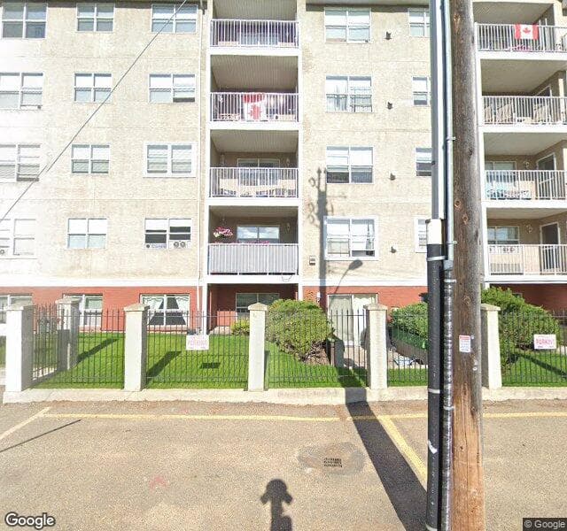 Street view of 110-8315 83 Street NW, Edmonton