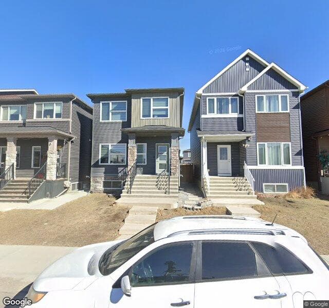 Street view of 56 Corner Meadows Park NE, Calgary