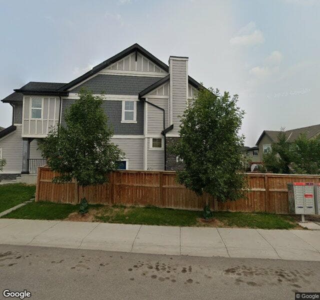 Street view of 195 Mahogany Passage SE, Calgary