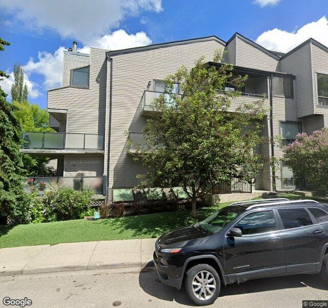 Street view of 107-1732 9A Street SW, Calgary