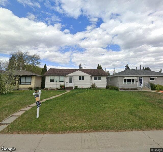 Street view of 12824 134 Avenue NW, Edmonton