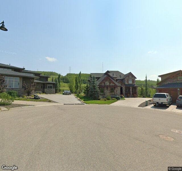 Street view of 250 Crestridge Place SW, Calgary