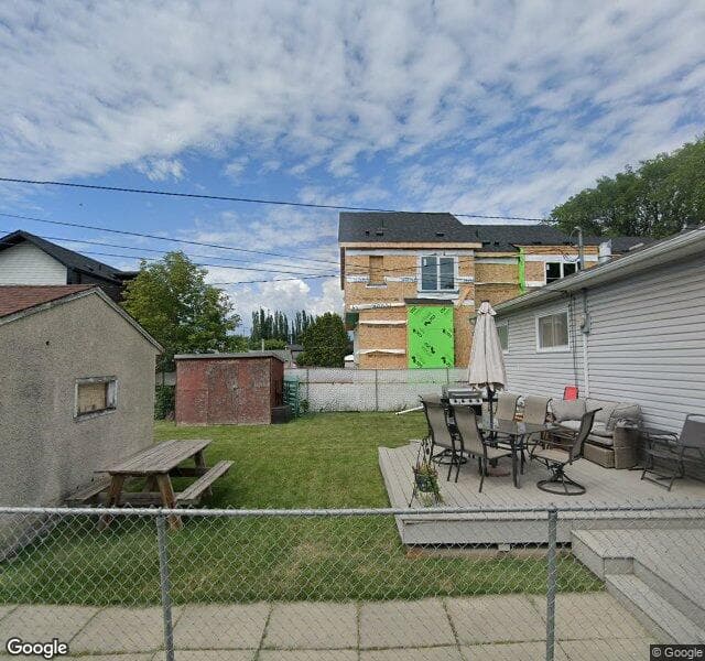 Street view of 9747 65 Avenue NW, Edmonton