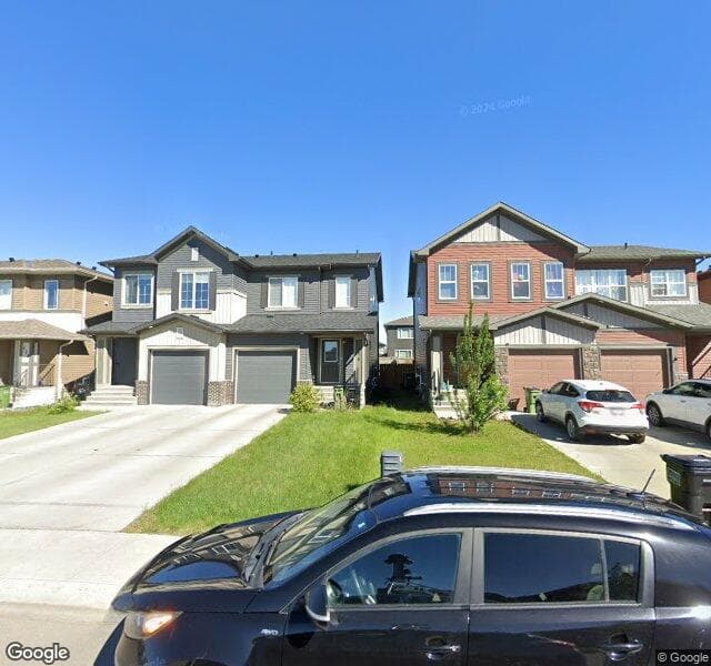 Street view of 416 Crystallina Nera Drive NW, Edmonton