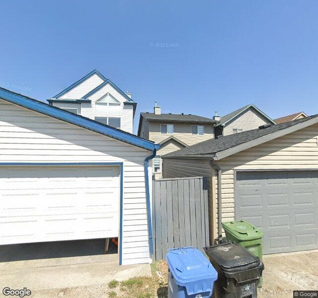 Street view of 33 Saddlecrest Close NE, Calgary