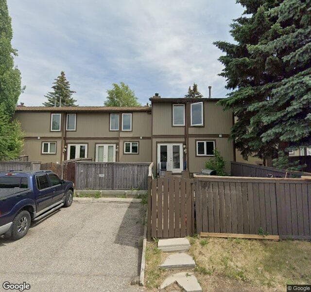 Street view of 116-6103 Madigan Drive NE, Calgary