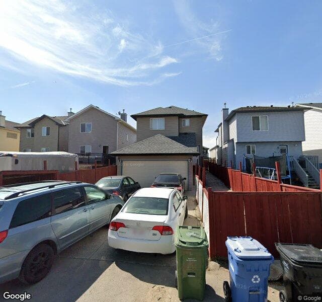 Street view of 289 Taralake Terrace NE, Calgary