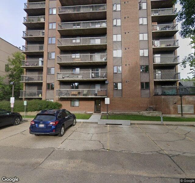 Street view of 601-9929 113 Street NW, Edmonton