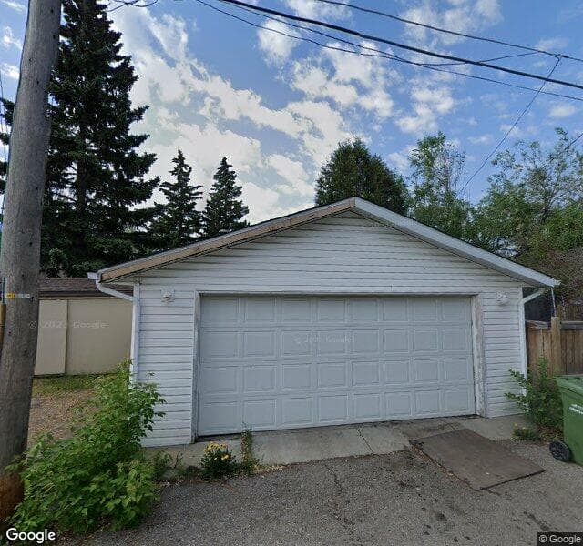 Street view of 4820 49 Avenue NW, Calgary